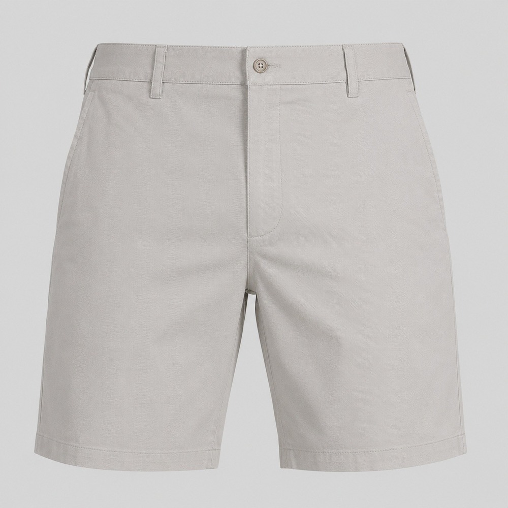 Lands End Mens 31 Khaki Chino Shorts Adaptive Magnetic Closure Tan 499945